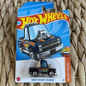 Hot Wheels Tooned '83 Chevy Silverado Chevrolet Truck HotWheels 🆕